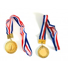  Numbers 1 / medal with ribbon 