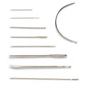 ابر خياطة صغيرة - أطوال مختلفة - العدد21- HAND SEWING NEEDLES