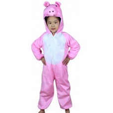Children's Costume Dress - Pink Pig