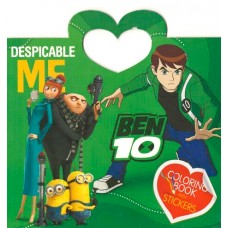 Small Ben Ten coloring book with stickers