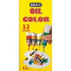 Oil Colors 12pcs - Basic