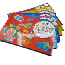 المجسمات الكرتونية puzzle early education stereo handwork