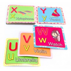 بطاقات الحروف الإنجليزية - THE ALPHABET A B C